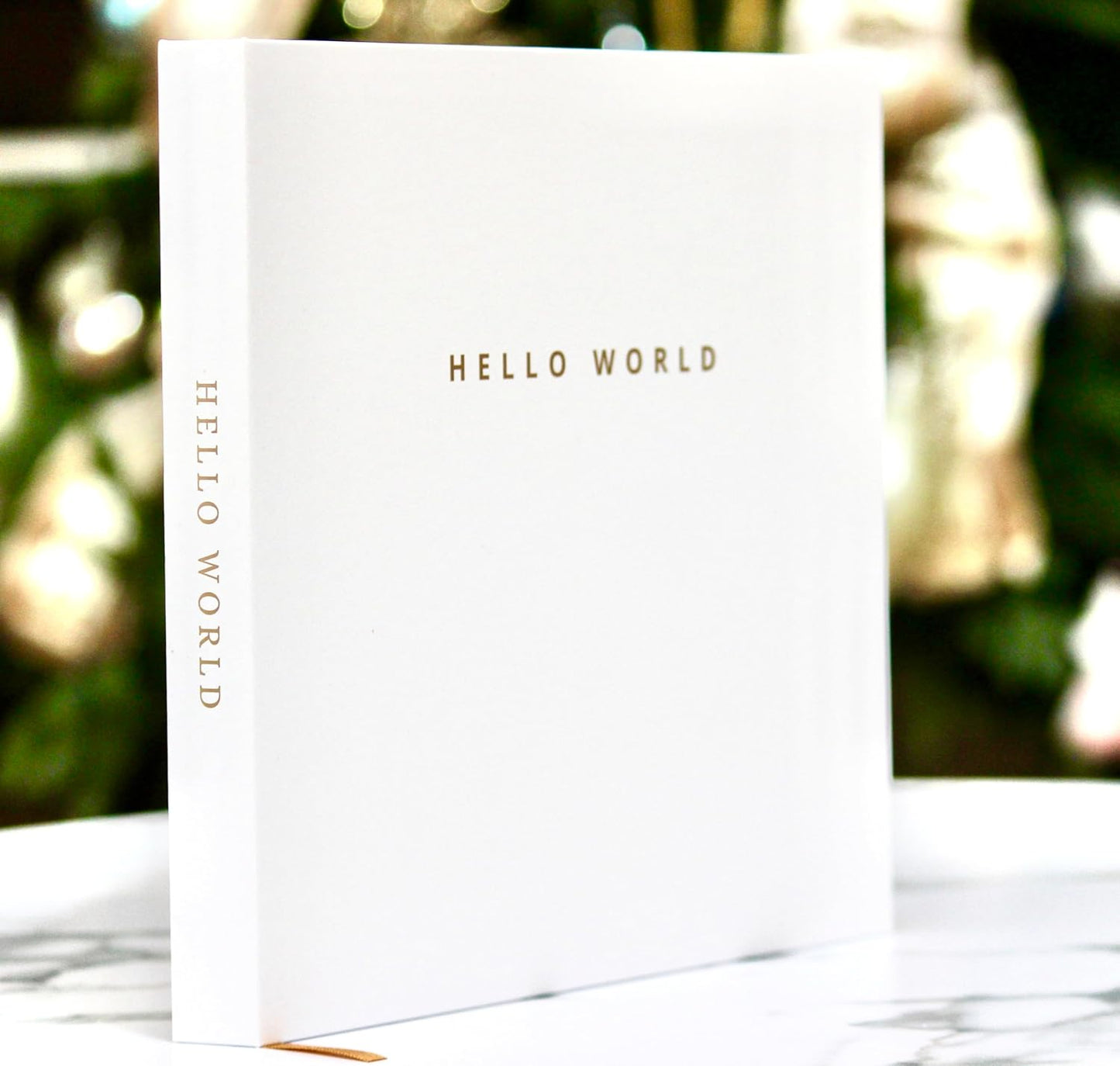 Joss & Lac Gender Neutral | Minimalist Keepsake Memory Book Photo Album for Baby Boy or Girl First 5 Years – A Milestone Book to Record Every Event from Birth to Age 5 (Off White)