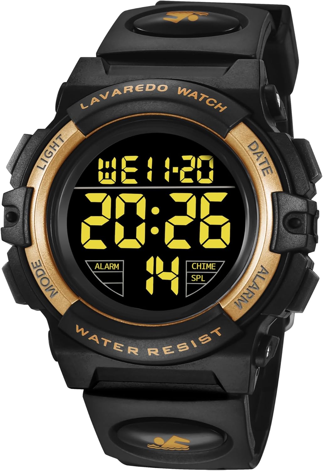 Kids Watch,Boys Watch for 3-15 Year Old Boys,Digital Sport Outdoor Multifunctional Chronograph LED 50 M Waterproof Alarm Calendar Analog Watch for Children with Silicone Band,Kids Gift