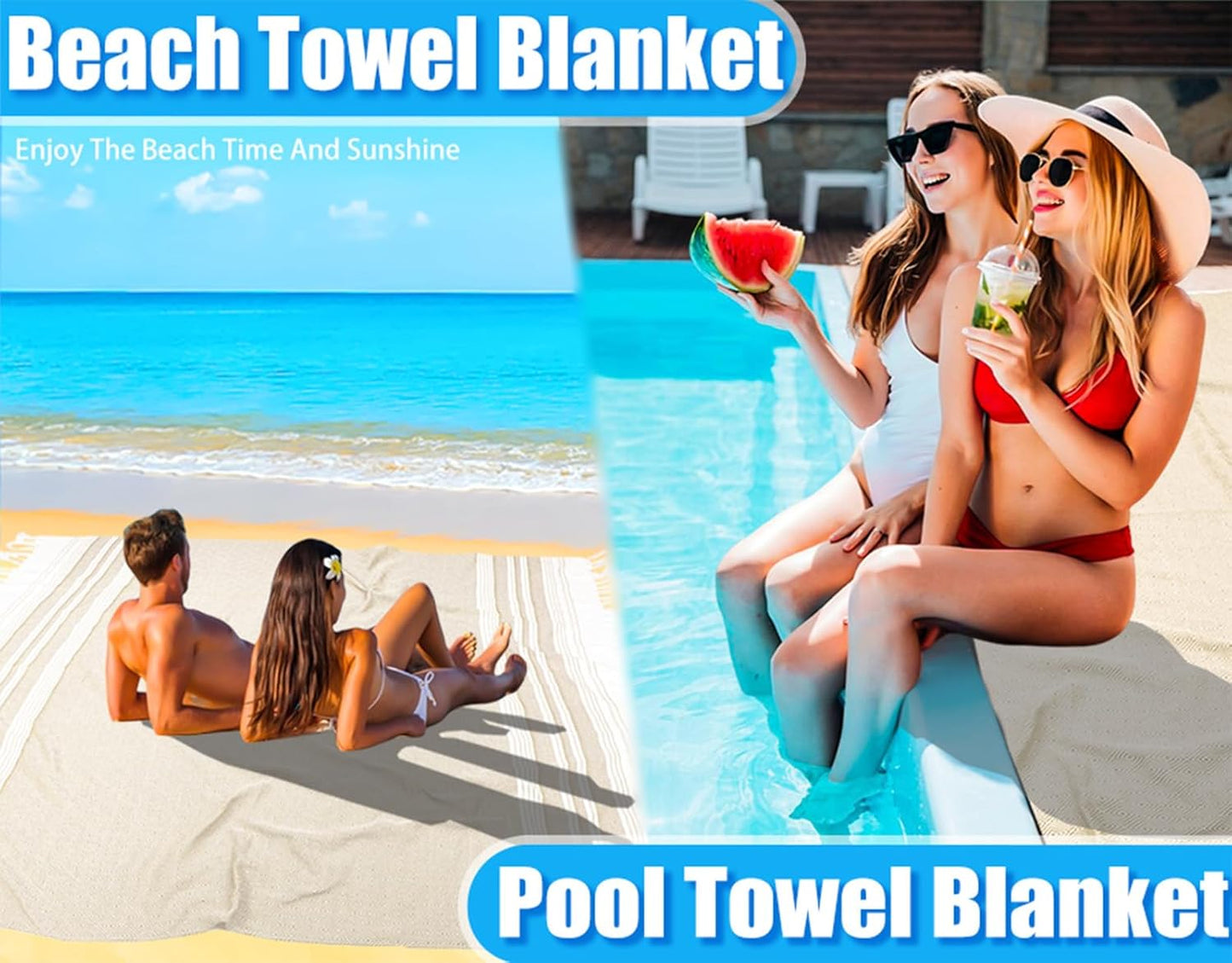 Oversized Turkish Beach Towel Blanket Cotton Giant XL Sandproof Towels Huge Linen XXL Extra Large Big Throw Quilt Blankets for Adults Cloud Travel Camping Glamping Accessories Essentials