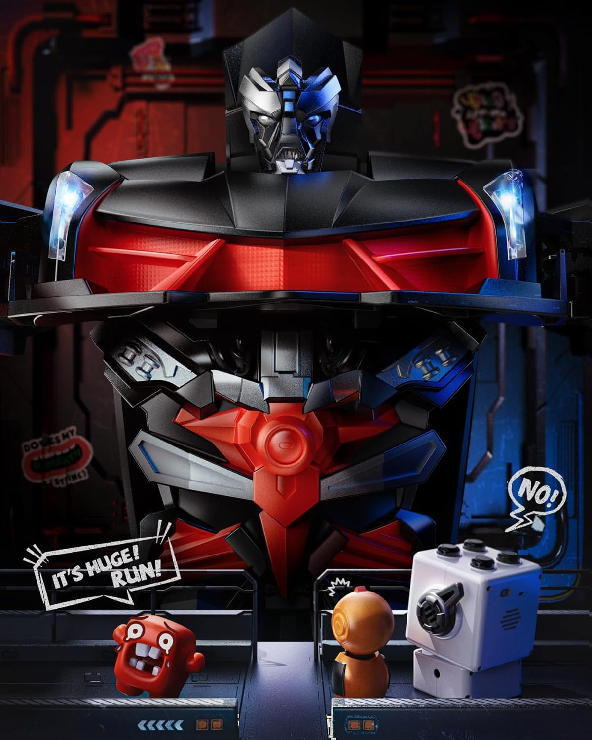 V992 Transform Robot RC Car, 1:14 Scale, 2-in-1 Robot Toy Car with Sound & Light Effects, Gesture Sensing, Automatic Deformation, Ideal Gift for Boys and Girls