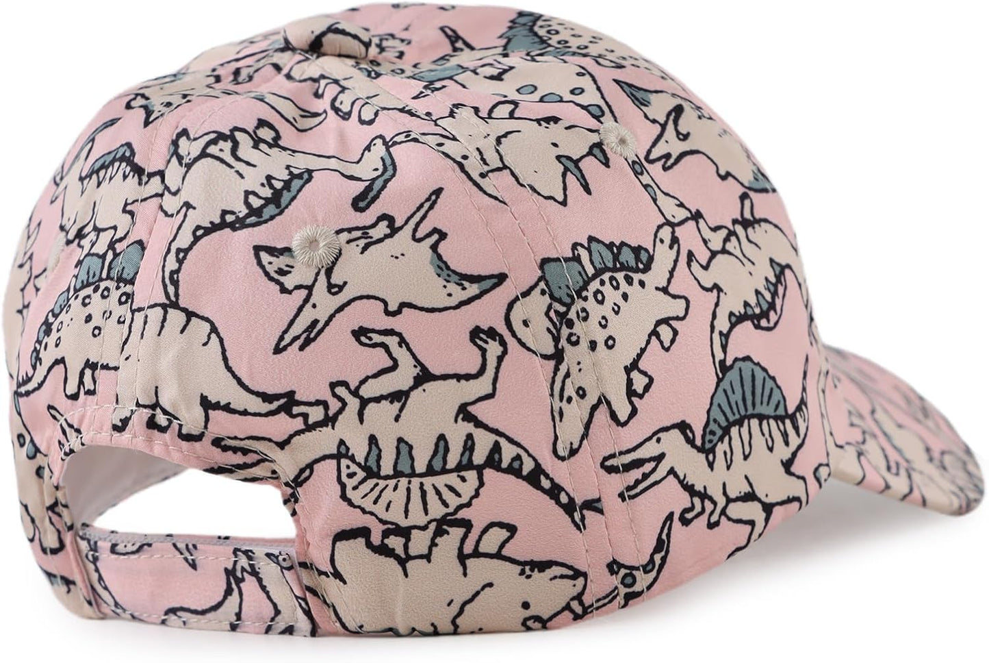 JANGANNSA Dinosaur Boys Girls Caps Embroidery Baby Baseball Caps Cotton Infant Toddler Kids Hat Spring Summer Autumn 2-6Y