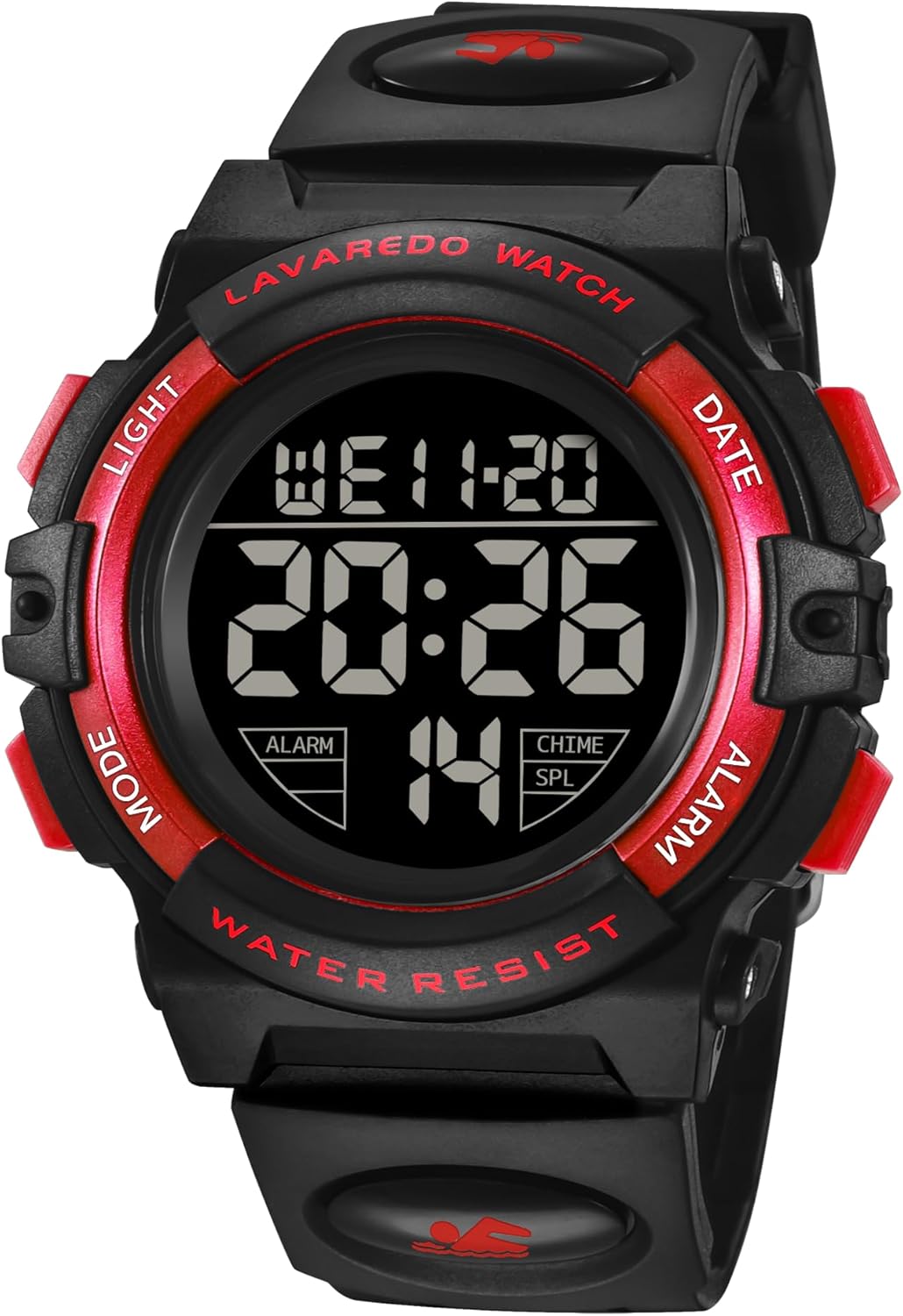 Kids Watch,Boys Watch for 3-15 Year Old Boys,Digital Sport Outdoor Multifunctional Chronograph LED 50 M Waterproof Alarm Calendar Analog Watch for Children with Silicone Band,Kids Gift