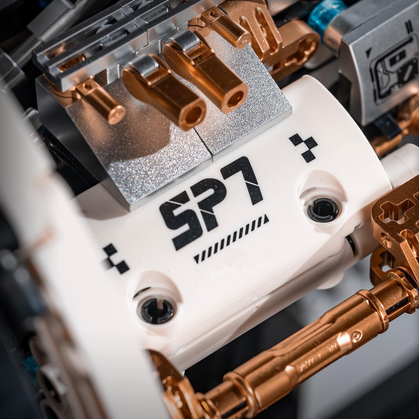 Space Spaceship Building Blocks Set,with Lights and Power Motor,Interstellar Space Station,Space Exploration Toy,Creative Gift Idea for Adults and Space Fans,for Boys and Gril Age 8-12