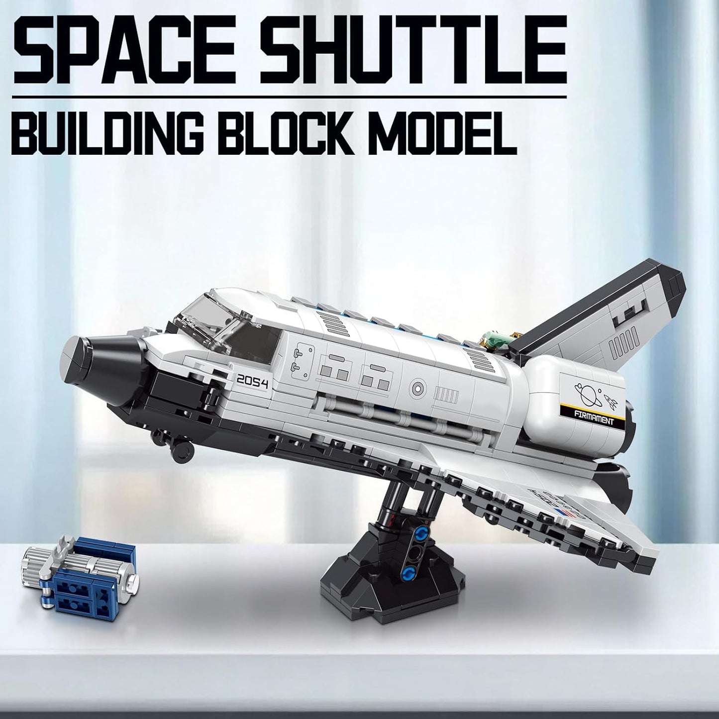 Space Shuttle Building Block Sets,Spaceship Building Toy Model for Adults & Boys,Design Collection for Home or Office Decor(536PCS)