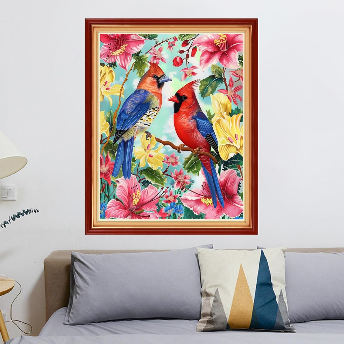 Stamped Cross Stitch Kits - Beach Night Landscape Counted Cross Stitch Kits for Beginners Adults Needlepoint Cross-Stitch Patterns (ArtsKit30)