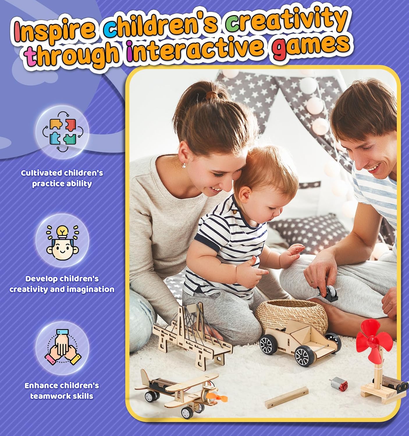 24 Pcs Party Favors for Kids Age 6-10, Treasure Box Toy Stem Kit Party Favors Science STEM Kits for Boys girls Age 6 7 8 9 10 12 Classroom Giveaways, Carnival Prizes, Birthday Treats, Party Supplies