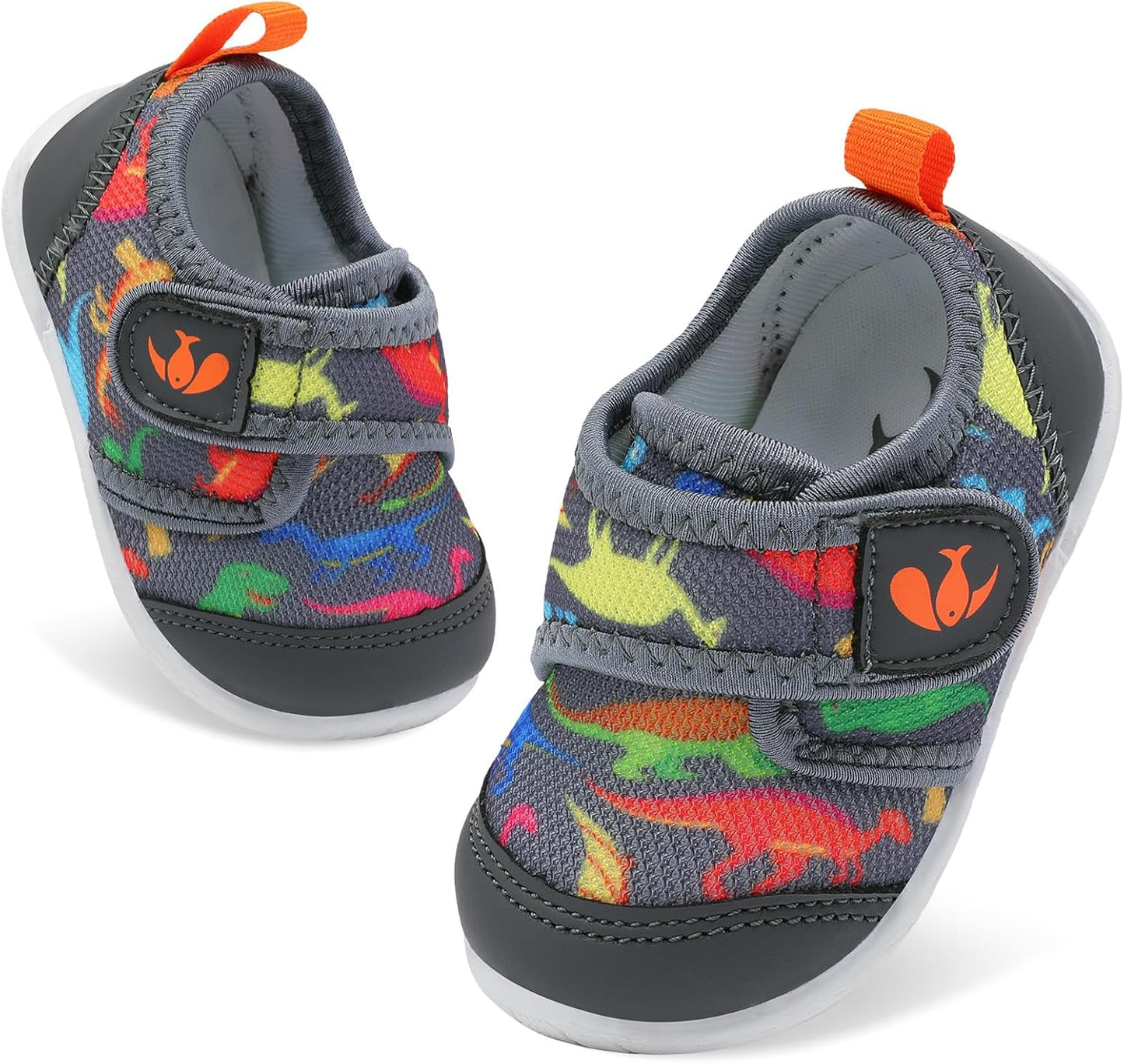 FEETCITY Baby First Walking Shoes Boys Girls Infant Sneakers Crib Shoes Breathable Lightweight Slip On Shoes