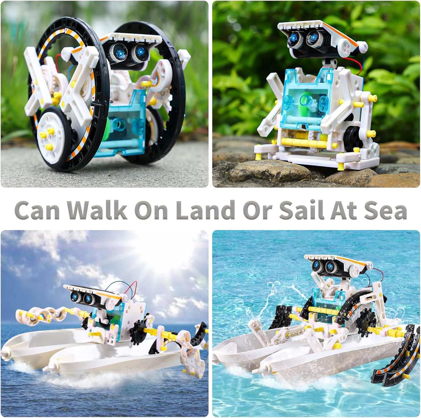 Lucky Doug Toys for Ages 8-13,12-in-1 STEM Solar Robot Kit Toys Gifts for Kids 8 9 10 11 12 13 Years Old, Educational Building Science Experiment Set Gifts for Kids Boys Girls