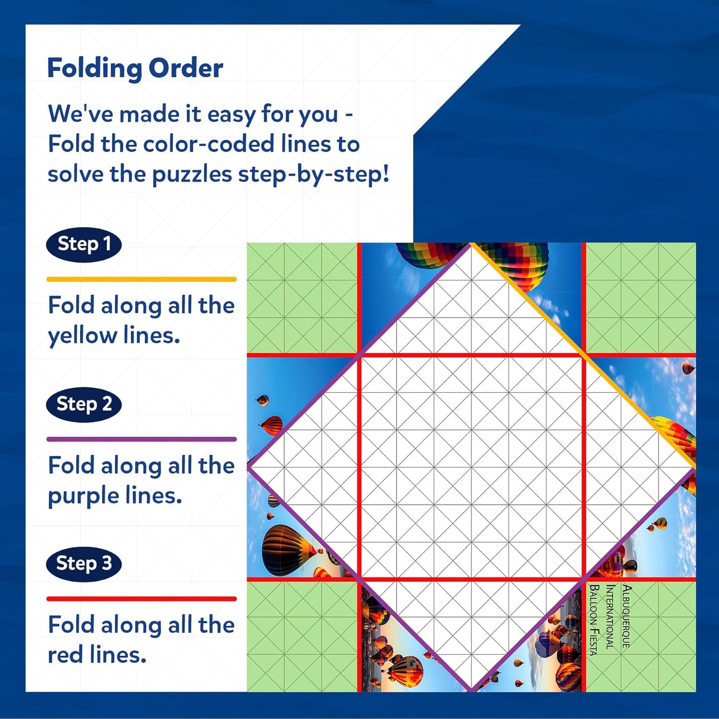 Skillmatics Scrapbooking Kit & Origami Puzzle Book - DIY Folding Brain Teasers, STEM Learning & Travel Toy with 48 Puzzles, Educational Gifts for Girls & Boys Ages 7, 8, 9, 10 & Up