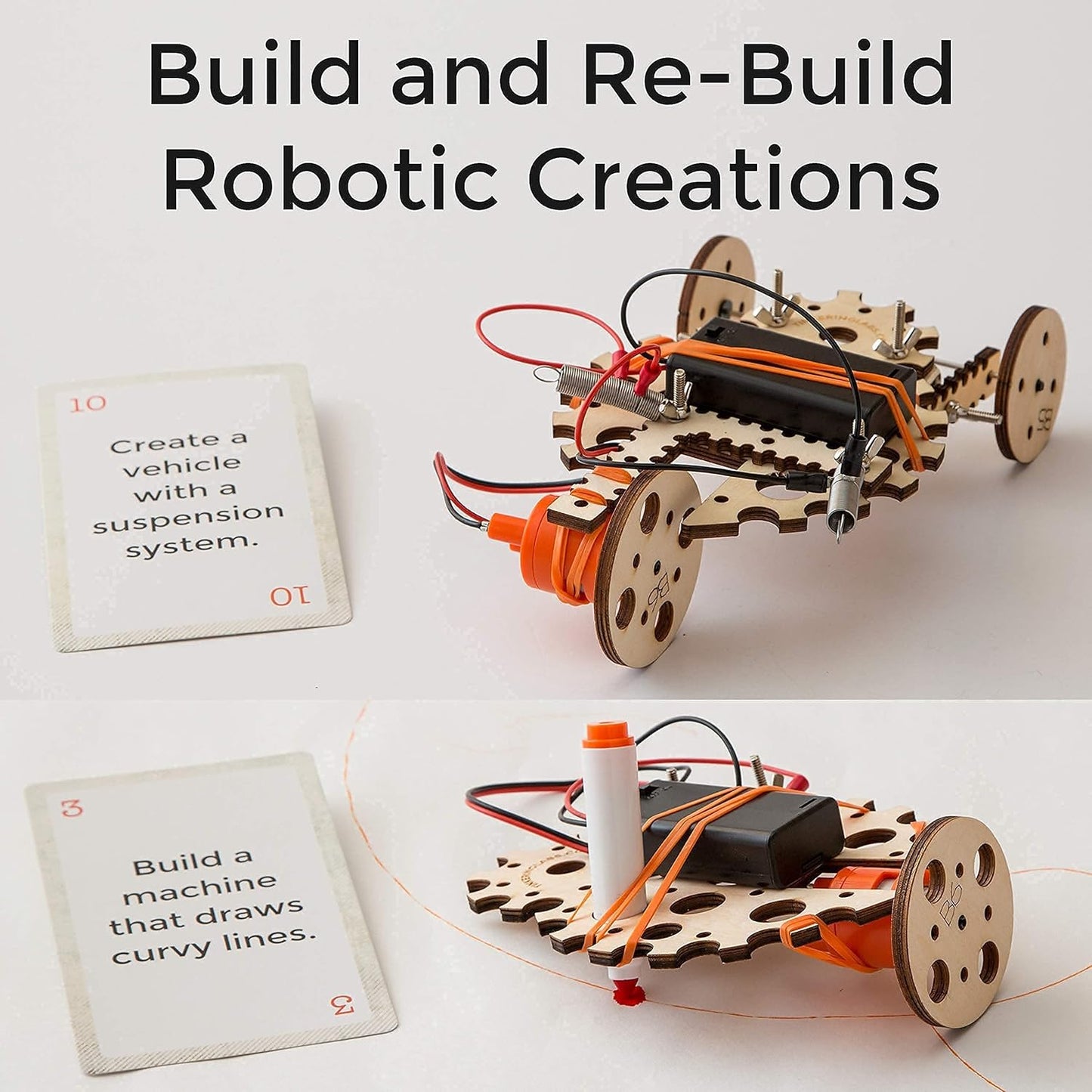 Light Blast Bundle | Electric Motors Catalyst STEM Kit & Light Pack | Learn Electronics, Science for Kids 8+