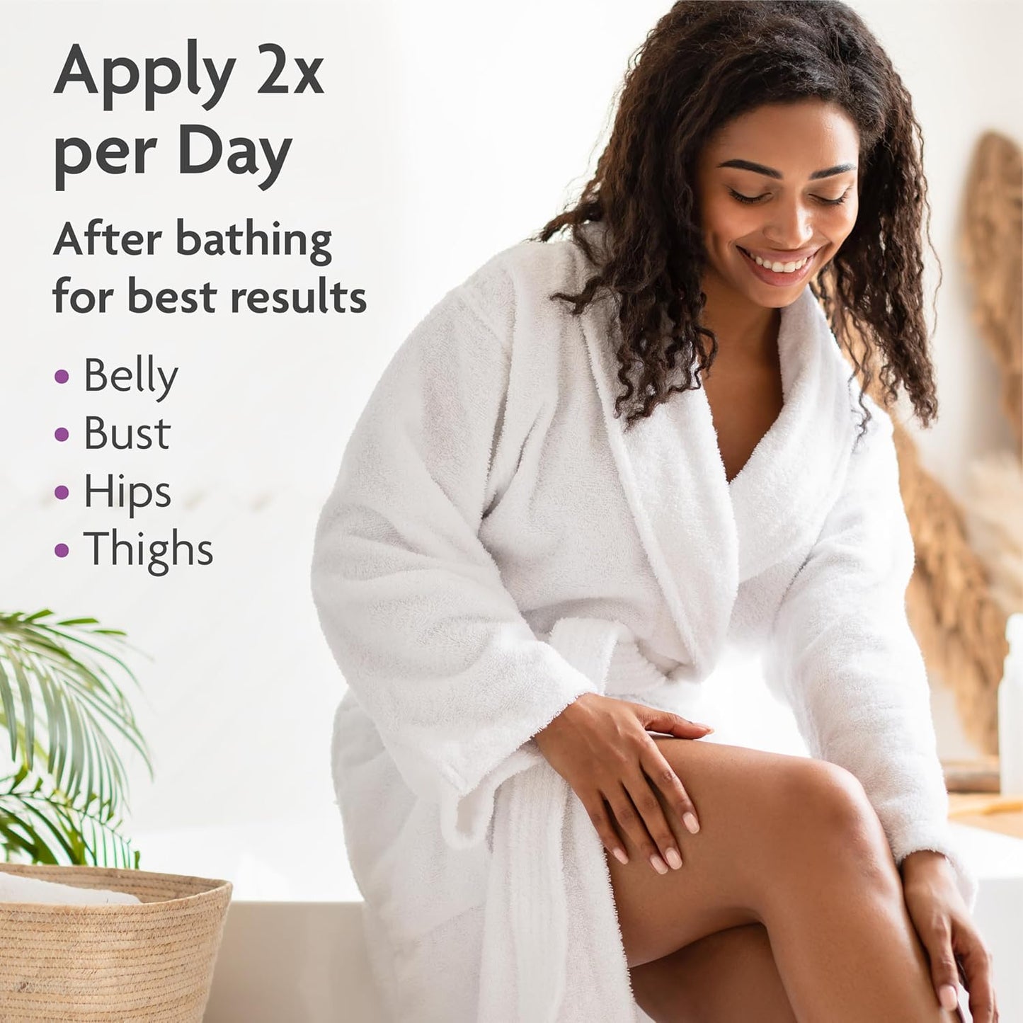 TriLASTIN Maternity Stretch Mark Cream for Pregnancy - 4 fl oz - Paraben-Free & Hypoallergenic - Prevents Stretch Marks & Improves Elasticity - Shea Butter & Belly Cream for Pregnant Women