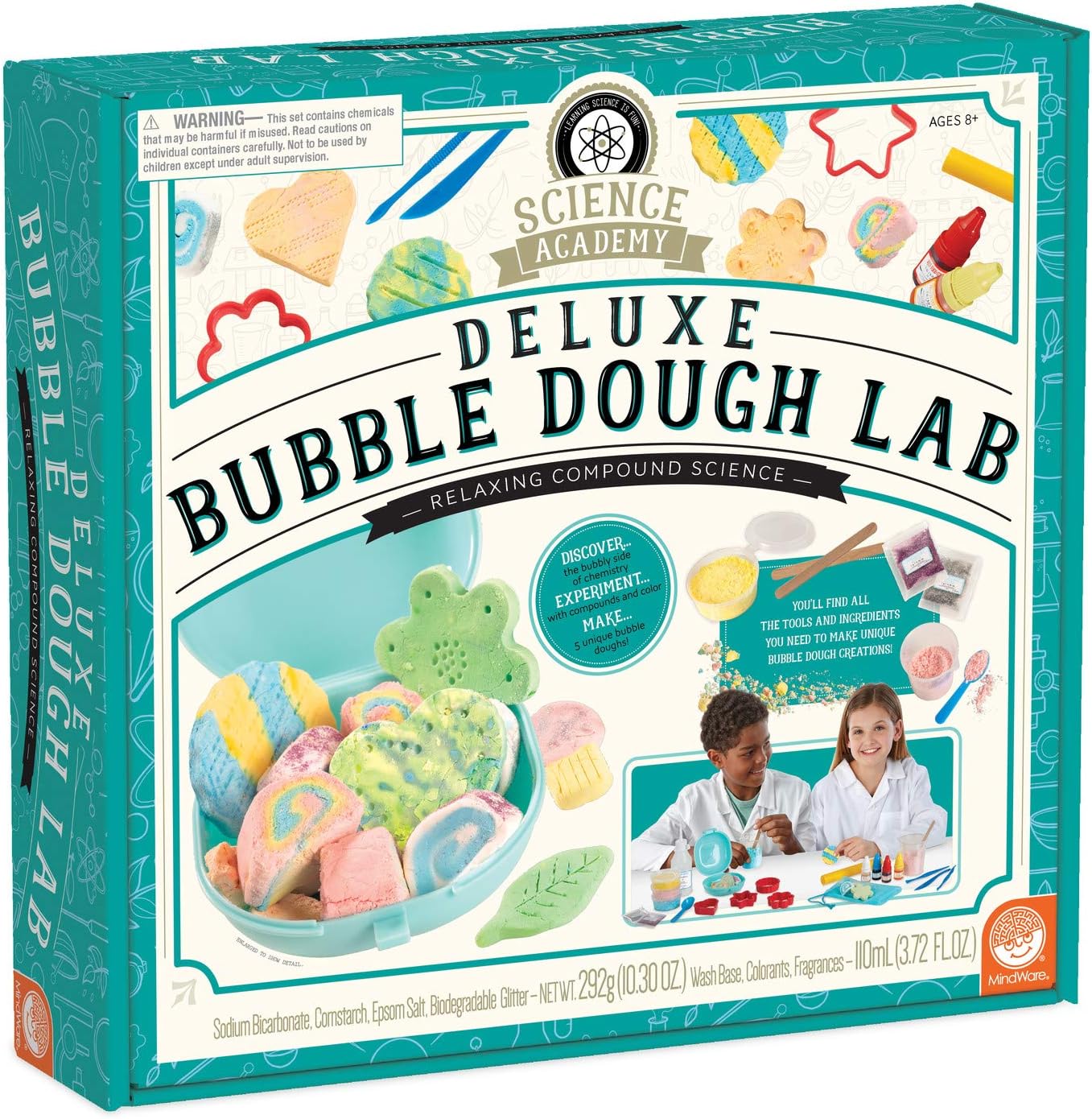 Science Academy: Deluxe Bubble Dough Lab | Multicolored Box | Pack of 1