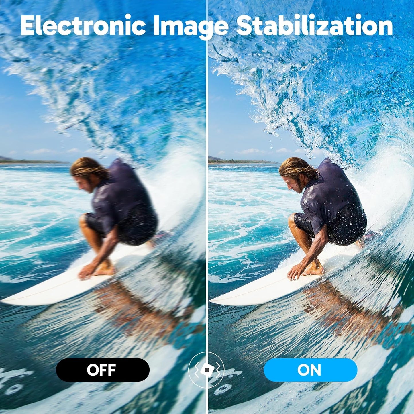 AKASO V50X Native 4K30fps WiFi Action Camera with EIS Touch Screen 4X Zoom 131 feet Waterproof Camera Support External Mic Remote Control with Helmet Accessories (Without 64GB MicroSD Card)