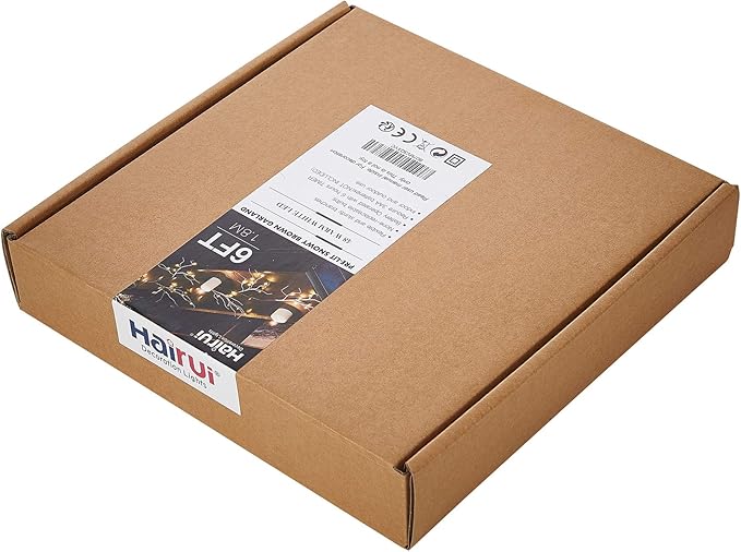 Hairui Mossy Garland Lights 6FT 48 LED Battery Operated Lighted Twig Vine with Timer for Halloween Christmas Party Decoration Indoor Outdoor Use