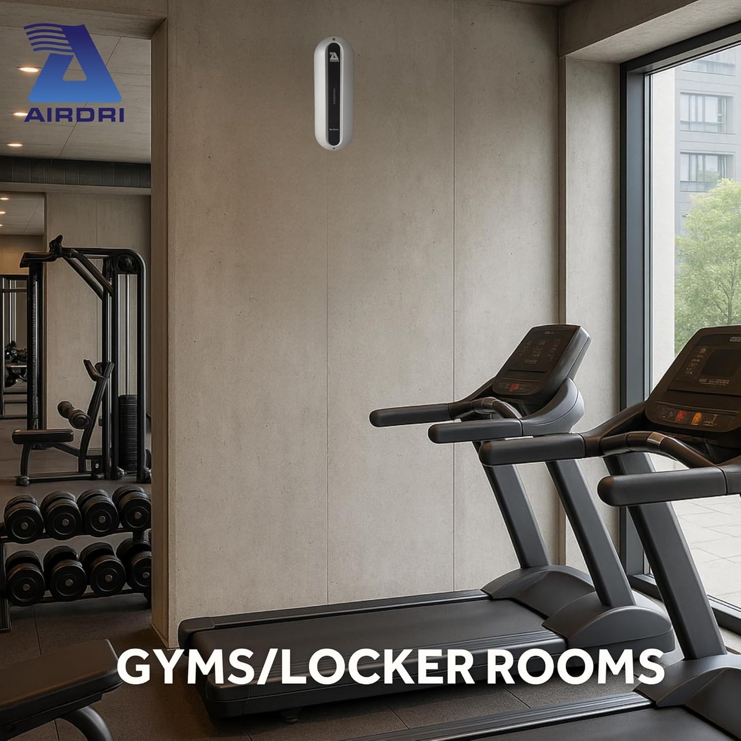 SteraSpace Washroom + Air, Provides Protection for a Clean and Fresh Environment for Offices, Factories, Sluice Rooms, and Baby Change Facilities Up to 430 sq. ft.