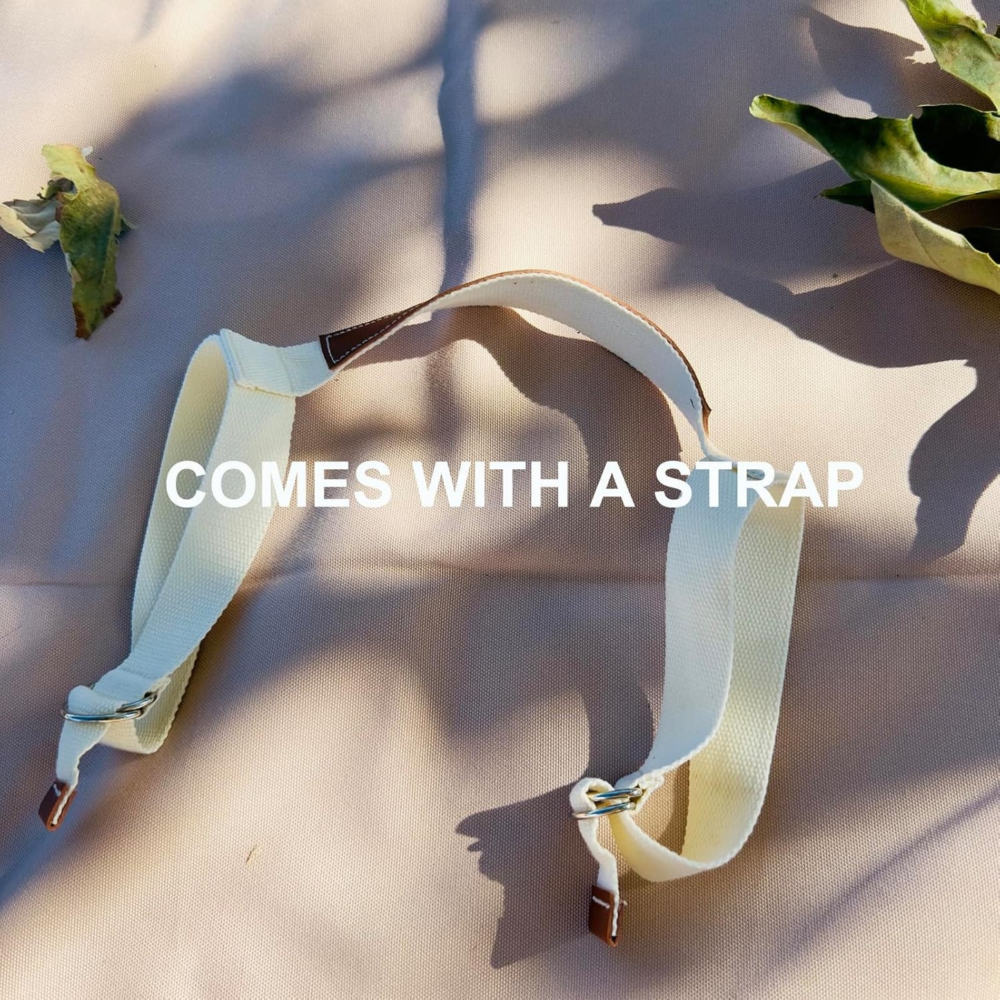 4'9" x 6'3" White Lightweight Water-Resistant Canvas Mat – Picnic, Outdoor, Beach, Park, Camping, Toy Mat