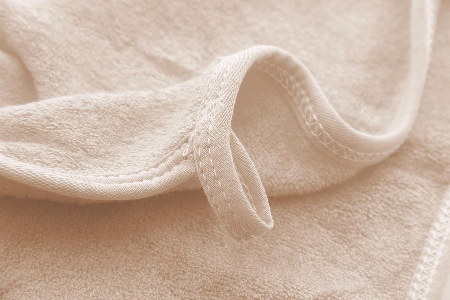 HIPHOP PANDA Baby Washcloths, Rayon Made from Bamboo - 2 Layer Ultra Soft Absorbent Newborn Bath Face Towel - Reusable Baby Wipes for Delicate Skin - Brown, 30 Pack