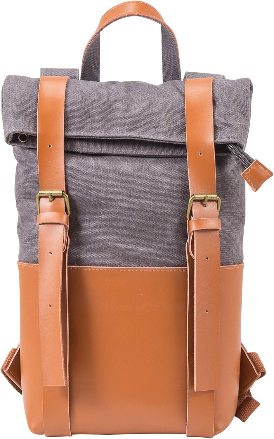 The Pinot Wine Bag, Insulated Bottle Holder Backpack For Travelling, Outings and Festivals, Leather Back With Padded Faux Fleece Interior & Corkscrew by Primeware Inc.