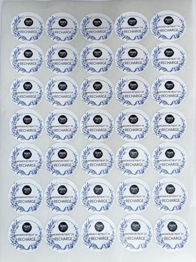 Premium Custom Stickers Labels - Personalized Stickers for Businesses Logo and Name. Birthday Pets and Label Product Boxes Wedding Favors Waterproof Labels (wreath 8, 2.5 inch)