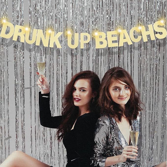 167Pcs DIY Glitter Customizable Banner Kit Custom Banners DIY Happy Birthday Letters Banner Happy New Year Banners Christmas Baby Shower Birthday Party Supplies(Glitter Champagne Gold)