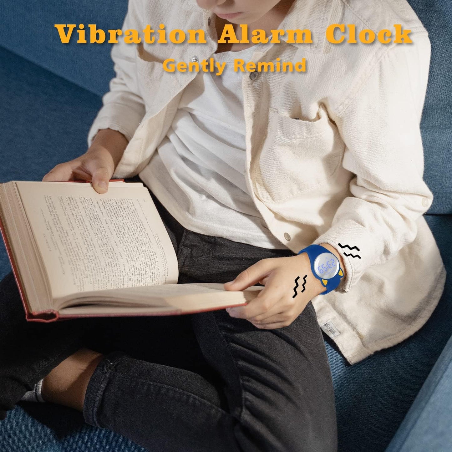 Kids Watches for Girls Boys Digital Sport Watch with Step Counter Pedometer Vibration Alarm Clock, No App Waterproof Fitness Tracker Kids Watch Boys Girls Teens Students Ages 5-16