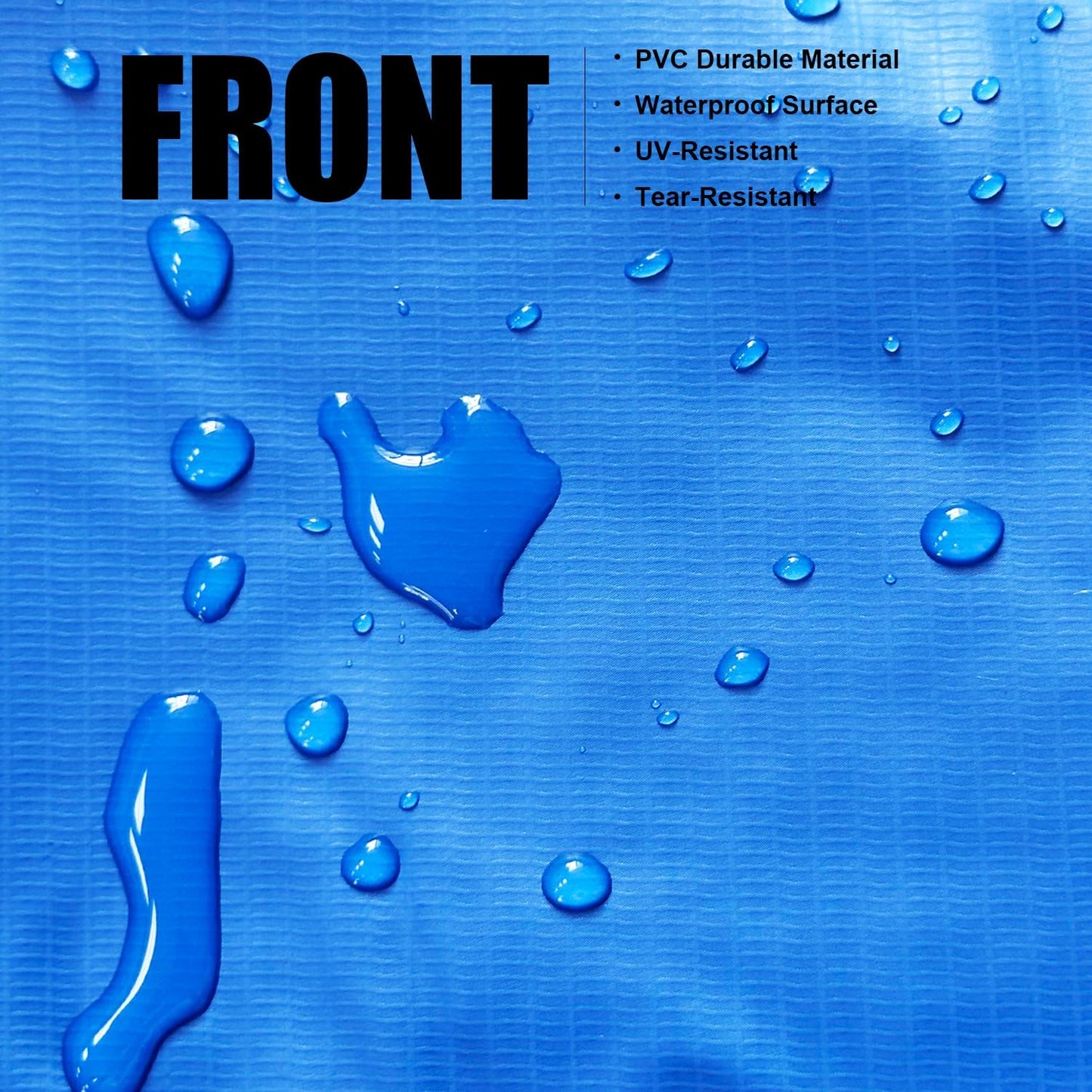 LANGXUN Universal Trampoline Repalcement Safety Pad, 8ft 10ft 12ft 14ft 15ft 16ft Waterproof Surround Spring Foam Cover for Round Frame