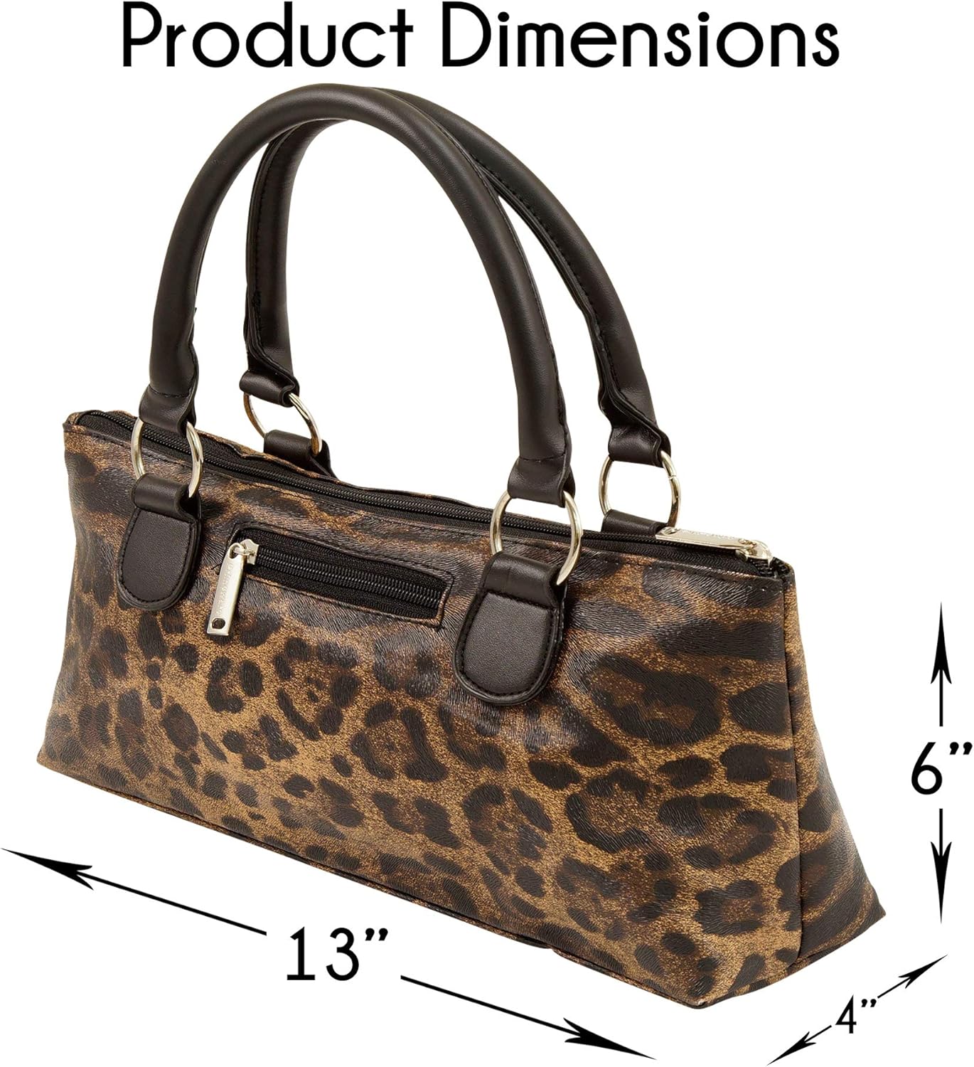 Wine Clutch Bag (Thermal Insulated) Trendy Women’s Carry Tote | Holds Red & White 750mL Bottles | Trendy Fashion | Incl. Portable Waiter-Style Corkscrew (Cougar)