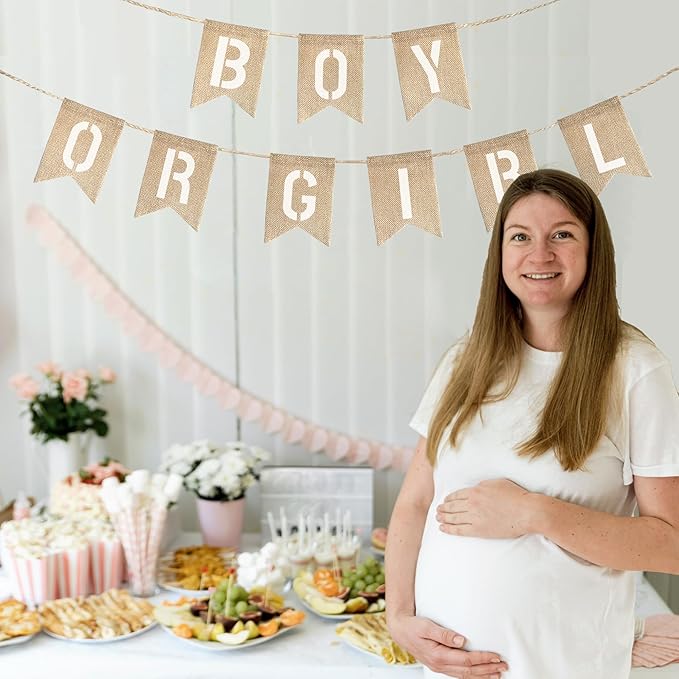 40 PCS DIY Burlap Banner with 42 PCS Letter Stencil Kit For Birthday Personalized Burlap Banner Set For Party