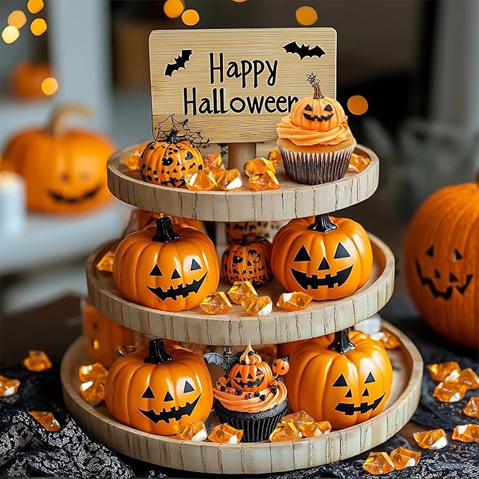 Babenest Acrylic Crushed Ice Rocks, 150 PCS Fake Crystals Plastic Ice Cubes Diamonds Gems for Vase Fillers, Home Decoration, Table Scatter, Event, Wedding, Arts & Crafts (Orange)