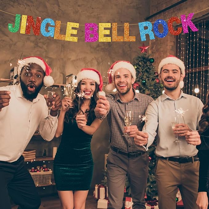 BEISHIDA 116 PCS A-Z Glitter Colorful DIY Letter Banner Kit Make Your Own Banner，Including 111 Letters and Numbers 3 Rope and 2 Threading Device,Customized for Birthday Graduation Wedding Party Decor