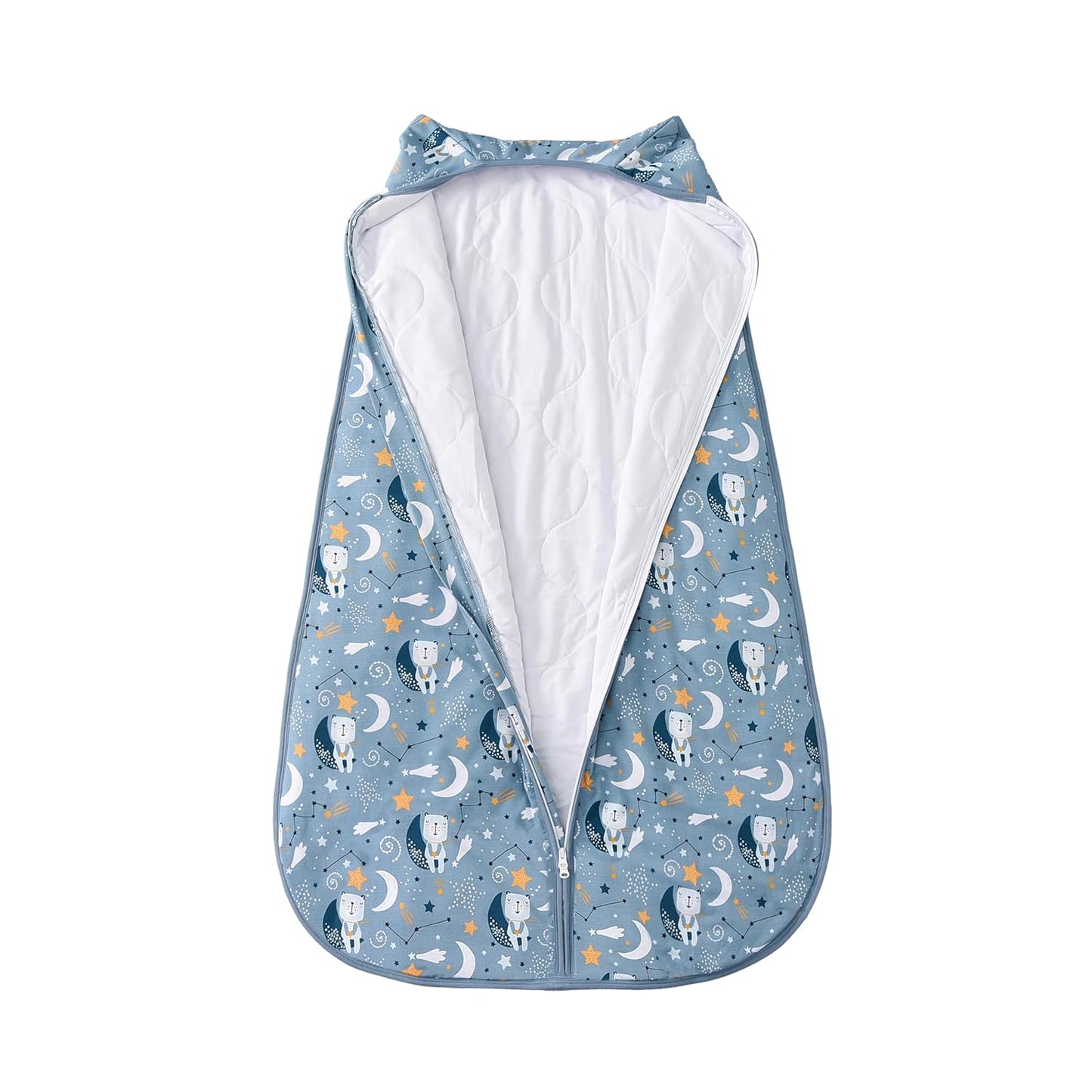 Baby Sleep Sack 2-4 T 95% Rayon from Bamboo 5% Spandex Boys & Girls Wearable Blanket 1.0 TOG Toddler Sleeping Sack 2- Way Zipper X-Large