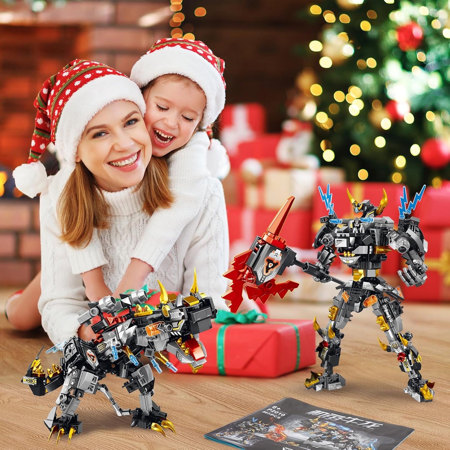 STEM 2 in 1 Carnotaurus Dinosaur Building Kits, Compatible with Dinosaur Set, Transforming Mech Robot Building Sets for Adults, Educational Gift Toy for Kids Boys 6-10 (507 PCS)