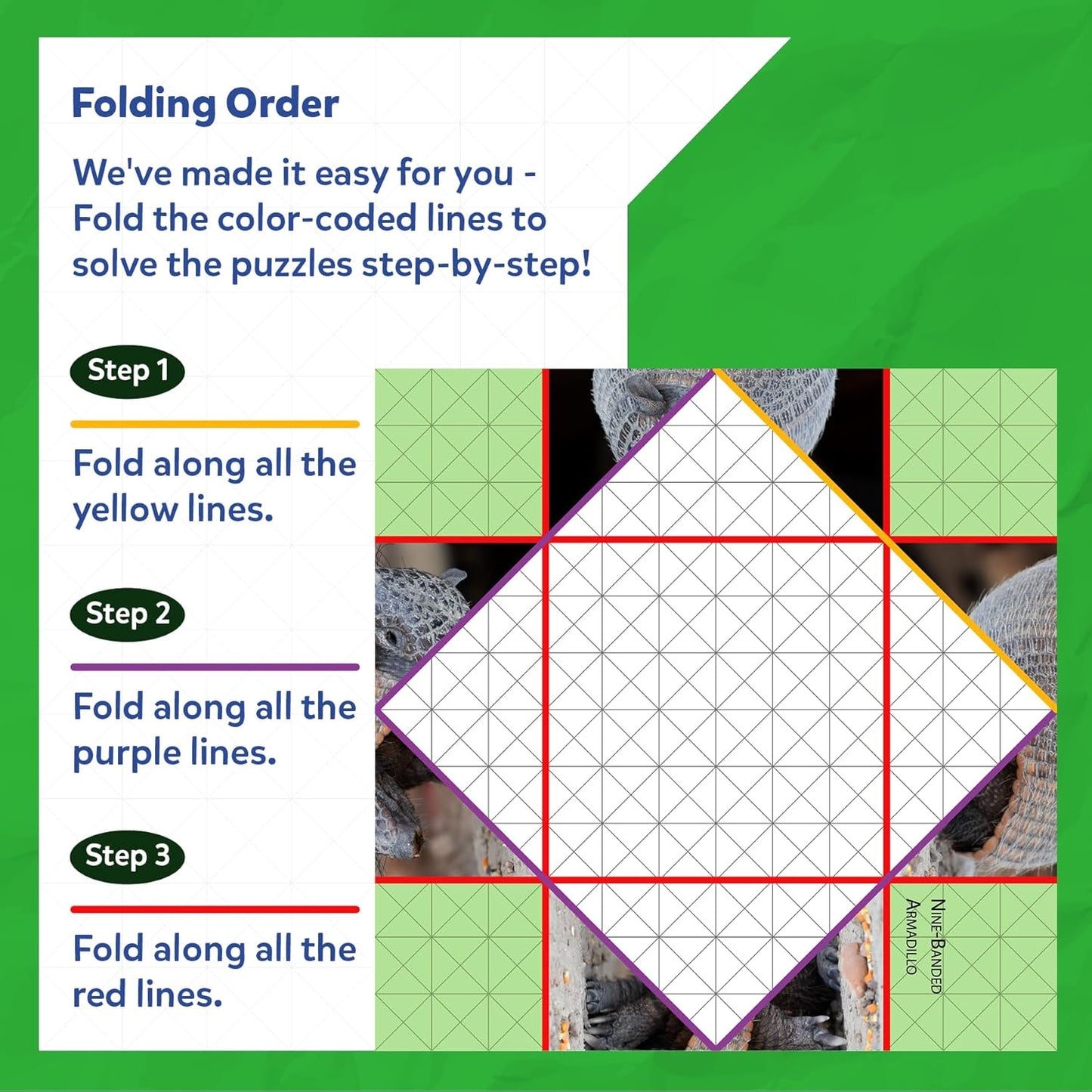 Skillmatics Scrapbooking Kit & Origami Puzzle Book - 48 DIY Folding Puzzles with Fun Fact Encyclopedia, STEM Learning & Travel Toy, Brain Teasers, Educational Gifts for Ages 6, 7, 8, 9, 10 and Up