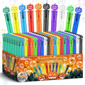 Shemira 200PCS Halloween Bubble Wands, Mini Bubbles Party Favors for Kids, Halloween Party Favors, Goodie Bag Stuffers, Classroom Prizes Gifts for Kids, Halloween Trick or Treat Toys Bulk