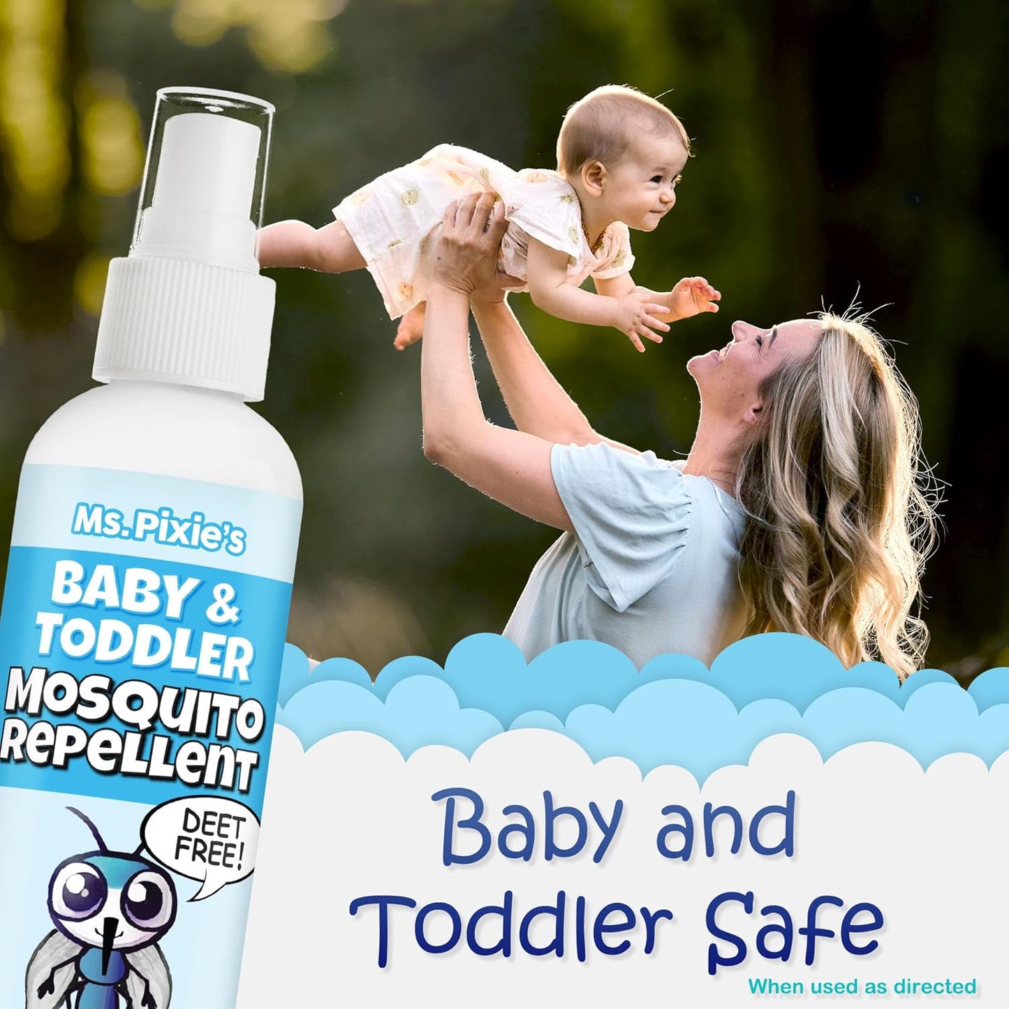 Ms. Pixie's Baby & Toddler Mosquito Repellent 3oz
