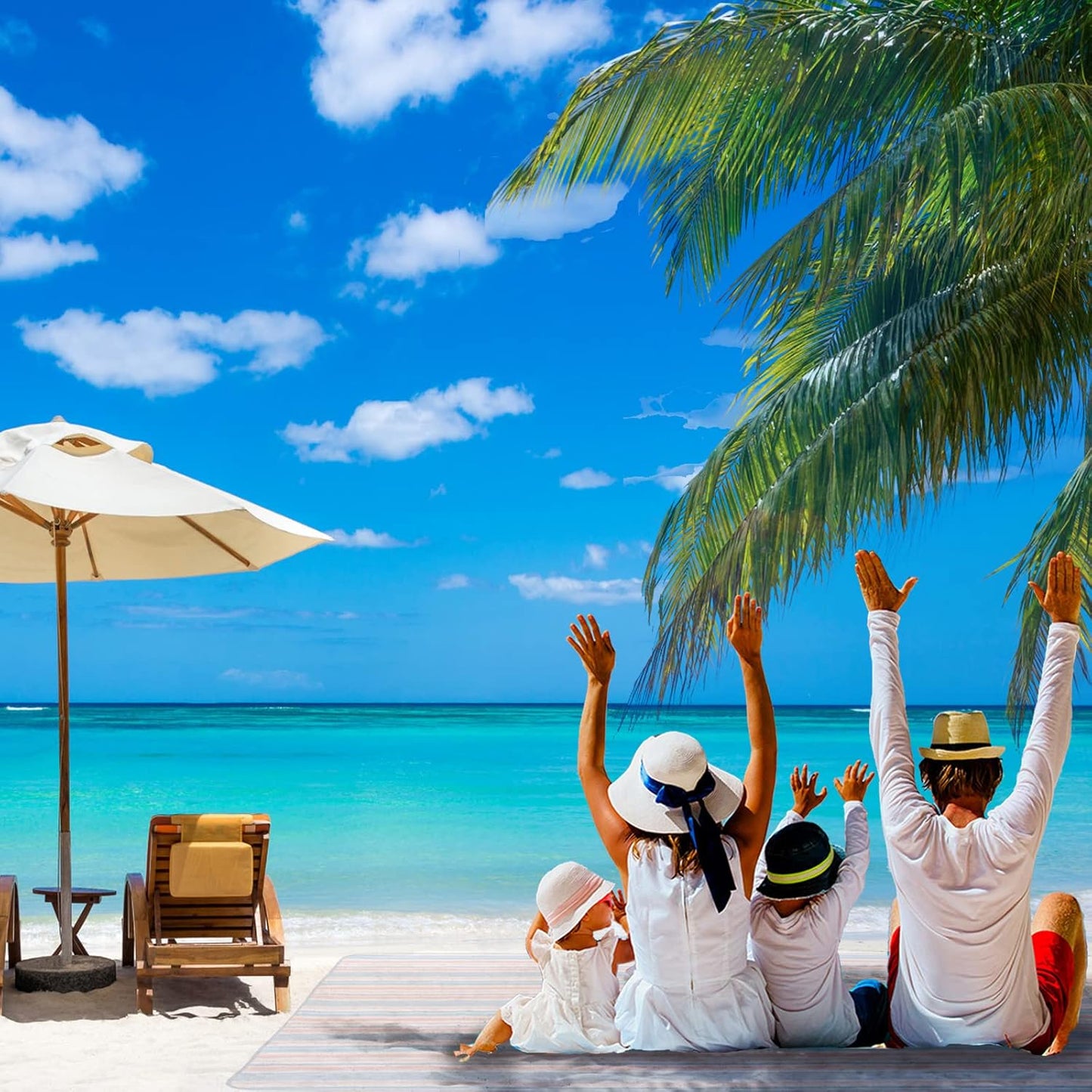 Beach Blanket Picnic Mat Outdoor Picnic Blanket Extra Large Sand Proof Waterproof Portable Beach Chair Mat for Adult Camping Hiking Travel Park Law Grass