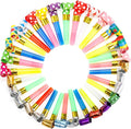 Hedume 200 Pieces Party Blower, Noisemakers Blowouts Whistles, Colorful Birthday Noisemakers, Party Horns Party Whistles New Years Party Noisemakers, Blowouts Noisemakers Funny Party Blowouts Blowers