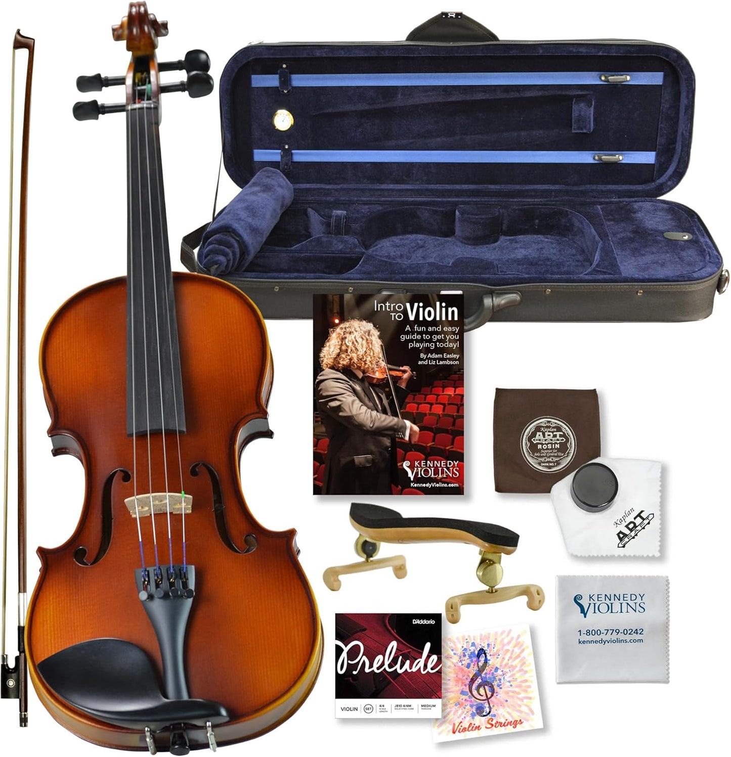 Ricard Bunnel G1 Student Violin Outfit (1/4)