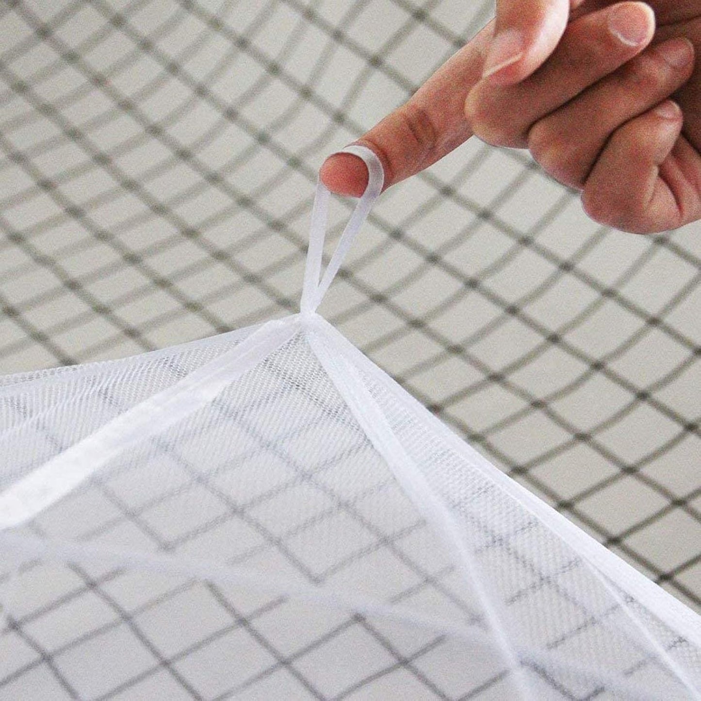 Mosquito Net, Bed Canopy Hanging Circular Curtain Netting for Single to King Size, Quick Easy Installation, Use to Cover The Baby Crib, Kid Bed, Girls Bed Or Full Size Bed