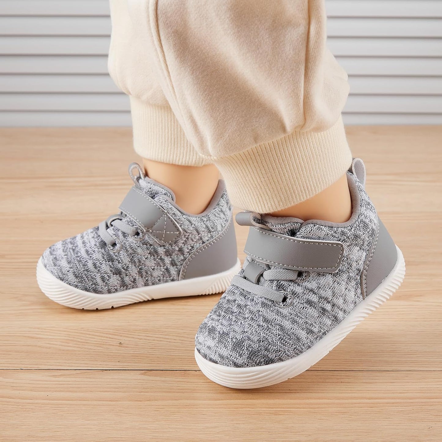 BMCiTYBM Baby Boy Girl Shoes Breathable Mesh Walking Shoes Lightweight Non-Slip Sneakers Infant First Walkers 6 9 12 18 24 Month