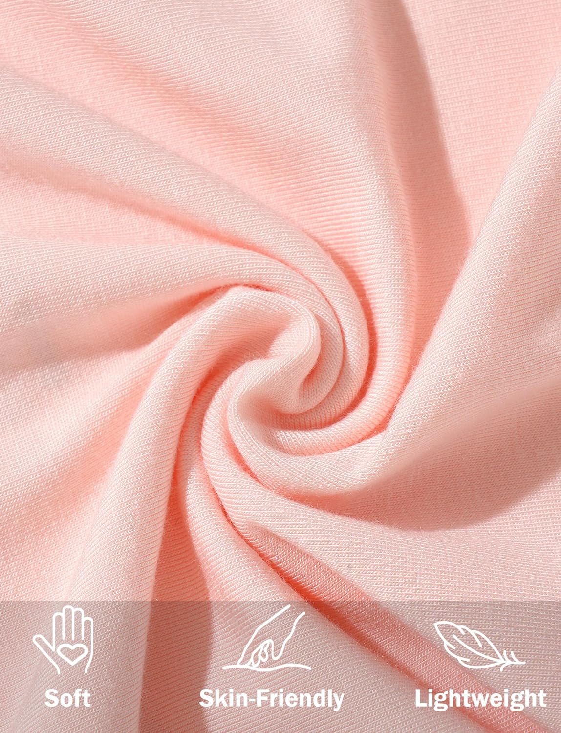 SEAUR Girls' Seamless Underwear 4-Pack Soft Breathable Ice Silk Boyshorts Panties Cute Prints Boxer Briefs for 6-16 Years