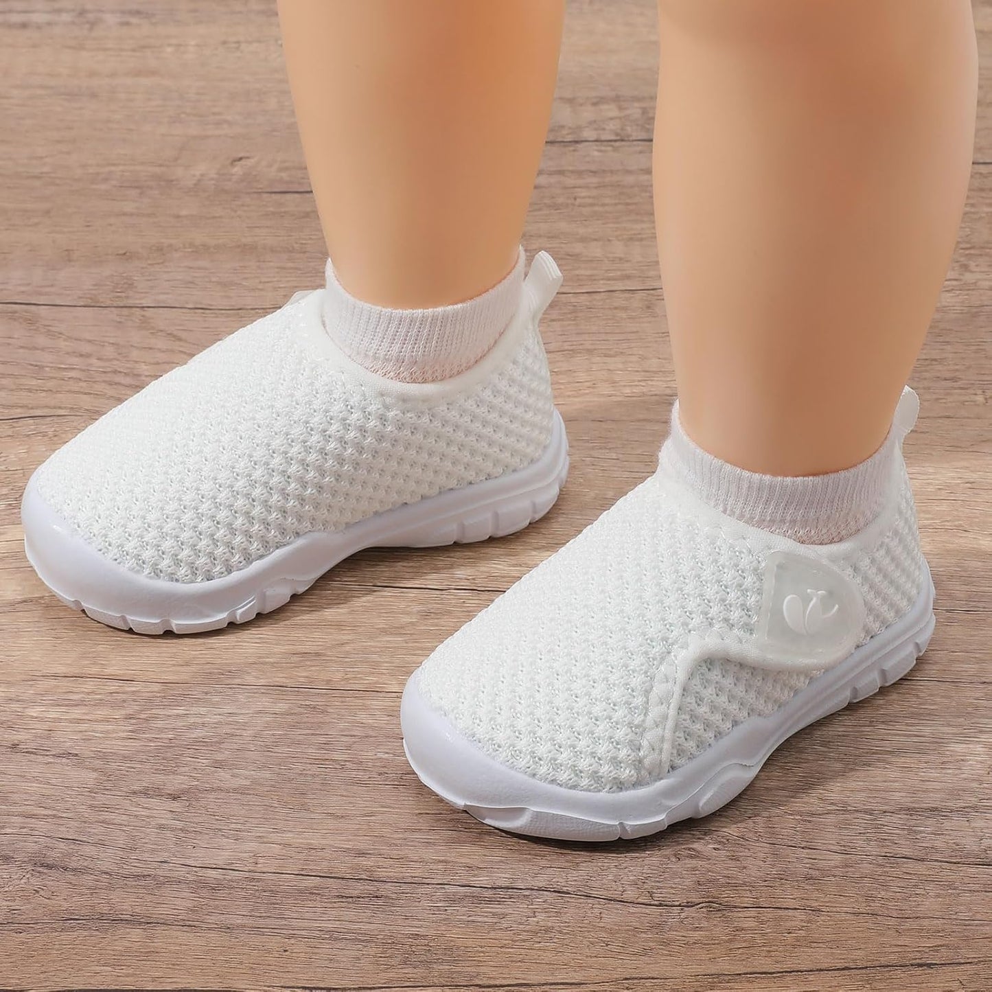 FEETCITY Baby Shoes Boys Girls First Walking Shoes Infant Sneakers Lightweight Slip On Shoe