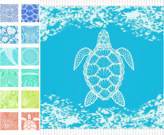 Oversized Turkish Beach Towel Blanket XXL Cotton Sandproof Towels Boho Woven Extra Large Big Sand Free Giant Throw Thick Blankets Huge Quilt XL Picnic Camping Necessities Cloud For Adult Gifts