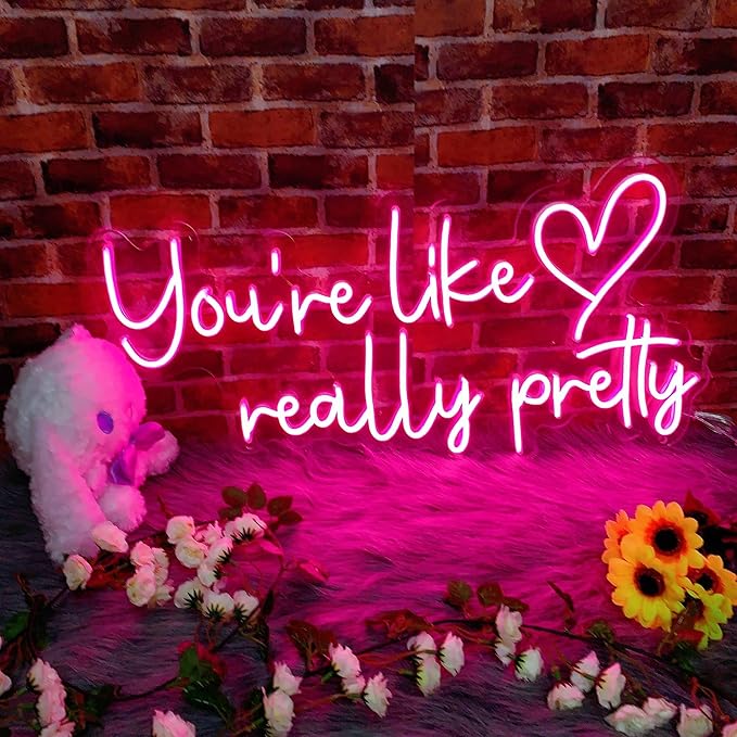 SELICOR Personalized Neon Signs Led Neon Signs Light for Bedroom Wedding Birthday Party Home Décor Custom Neon Sign Bar Store Logo Neon Sign (Optional 30" to 40")