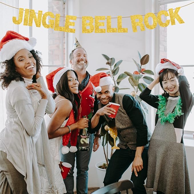 BEISHIDA 116 PCS A-Z Glitter Gold DIY Letter Banner Kit Make Your Own Banner，Including 111 Letters and Numbers 3 Rope and 2 Threading Device,Customized for Birthday Graduation Wedding Party Decor