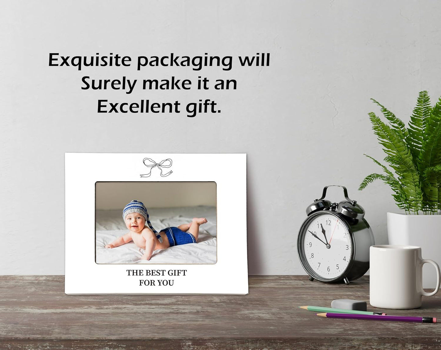 Baby Picture Frame, Ultrasound Picture Frames, New Grandfather Gifts First Time 2025, Grandfather Frame, When a Baby is Born So is a Grandfather, Picture Frame, Photo Frame 8X10(cream-coloured)