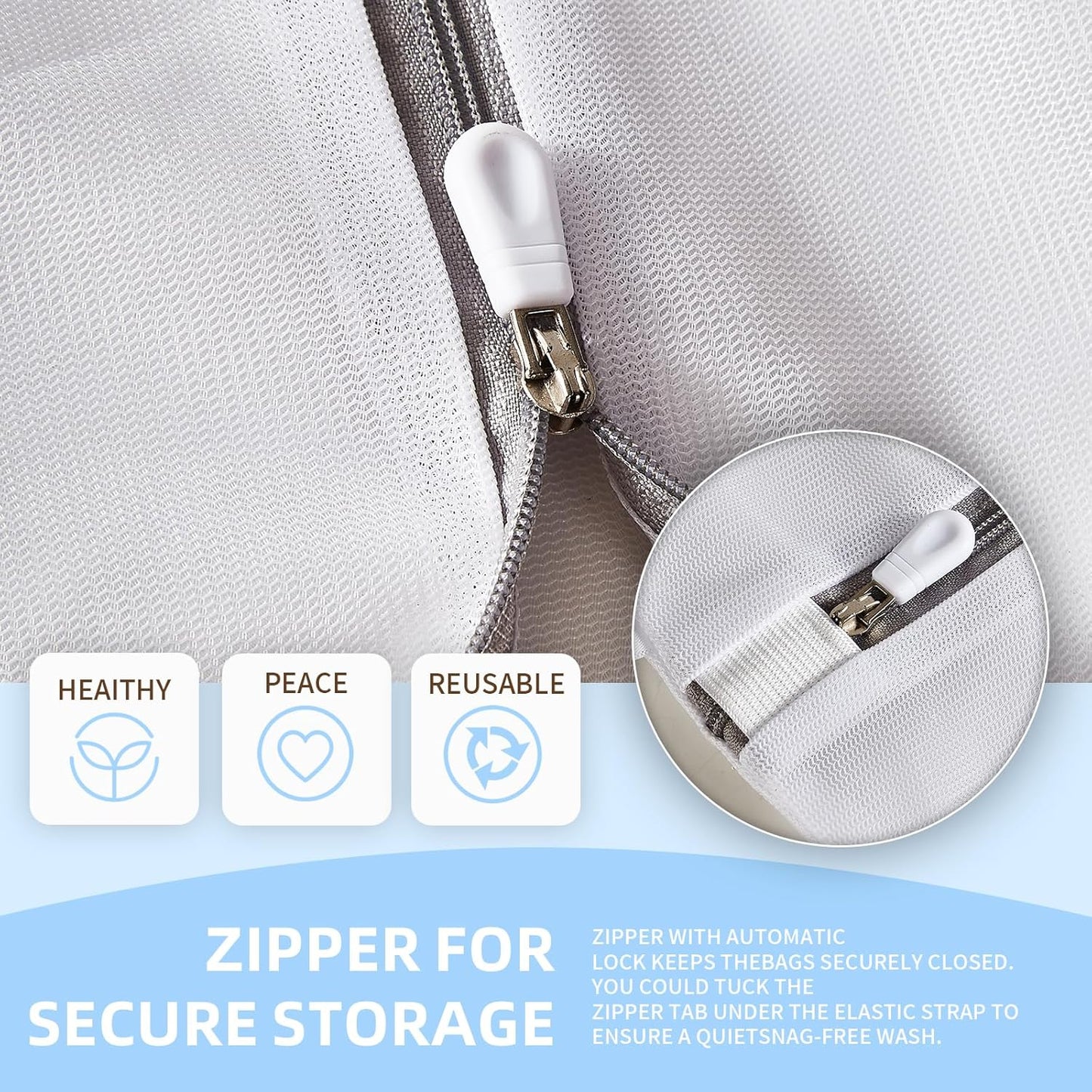 Mesh Laundry Bags, Mesh Wash Bags, Durable Mesh Structure with Strong Zipper, Suitable for Underwear, Delicate Clothes, Pants, Shoes, Socks Washing (Small Fine Mesh, XS 10 * 12in*4pcs)