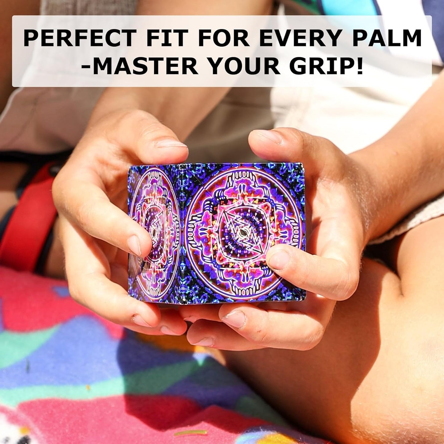 Shashibo Shape Shifting Box - Award-Winning Fidget Toy w/ 36 Rare Earth Magnets - Fidget Cube Transforms Into Over 70 Shapes, Sensory Toy Gift for Kids, Teens, and Adults (Wings)