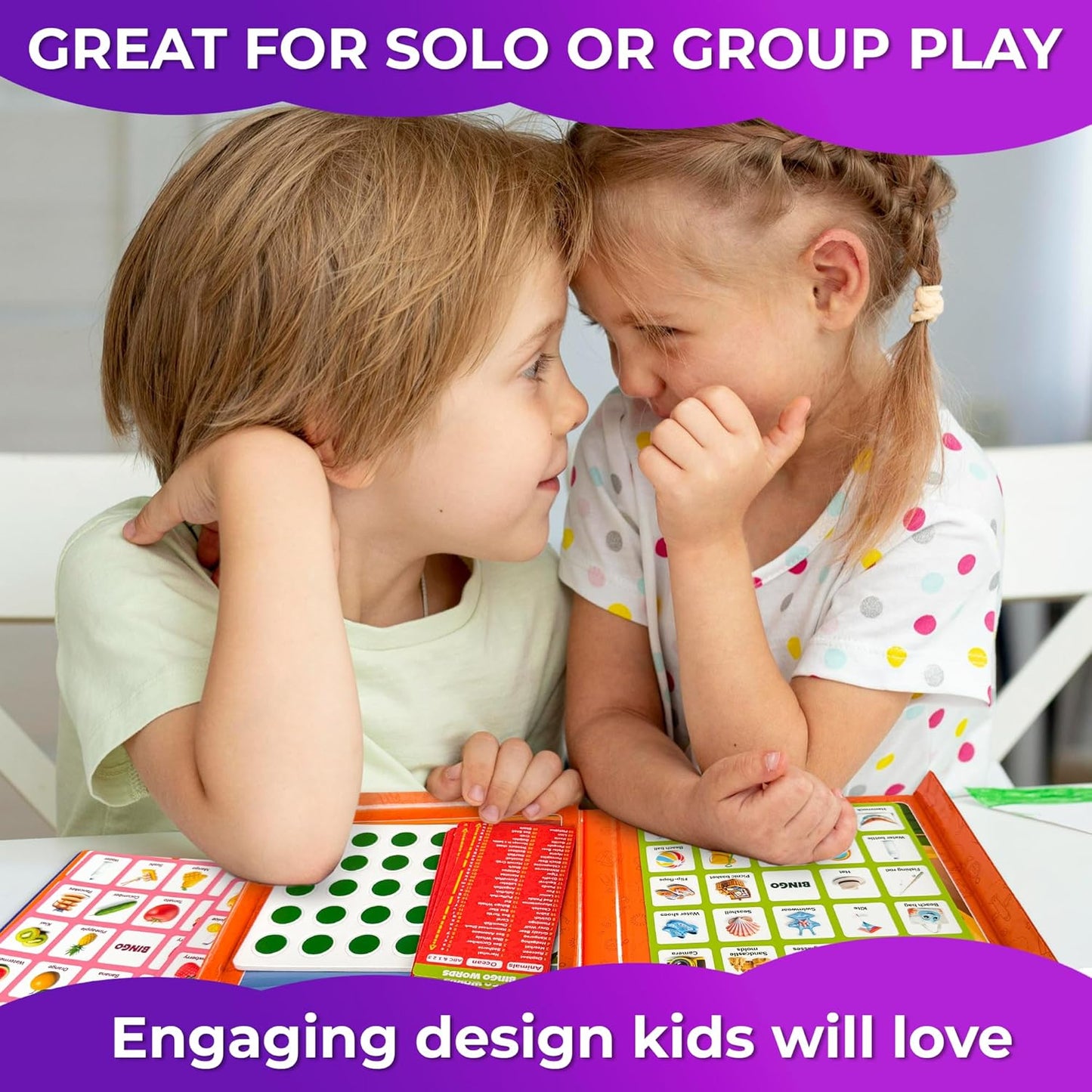 QUOKKA Magnet Game for Kids 3-5 - Bingo Game Kids Ages 4-8 - Travel I Road Trip I Plane I Car Ride - Magnetic Toddler Travel Toys