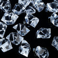 Acrylic Crushed Ice Rocks, Babenest 150 PCS Fake Crystals Plastic Ice Cubes Diamonds Gems for Vase Fillers, Home Decoration, Table Scatter, Event, Wedding, Arts & Crafts (Clear)